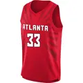 Men's Maya Caldwell ＃33 Explorer Edition Victory Red Atlanta Dream 2021 Jersey