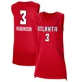 Women's Danielle Robinson ＃3 Explorer Edition Victory Red Atlanta Dream 2021 Jersey